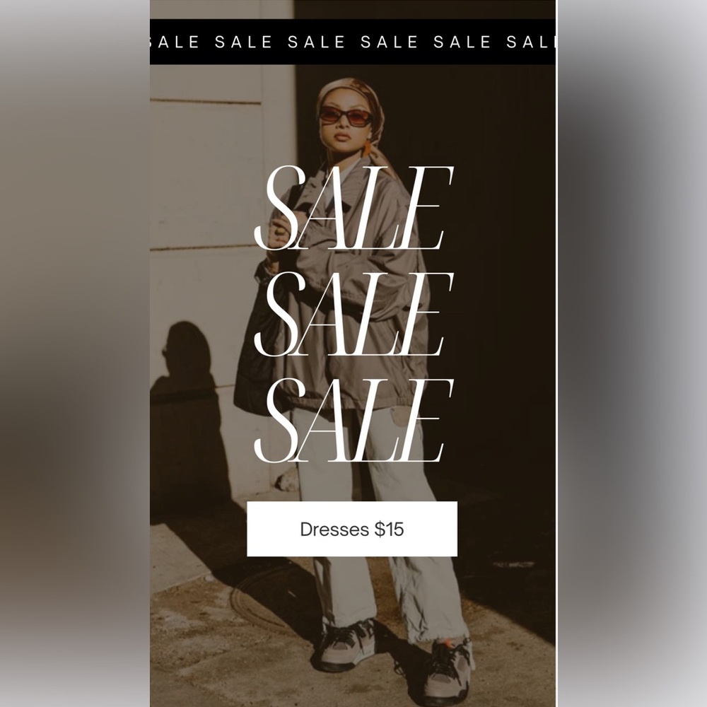 All dresses on sale
